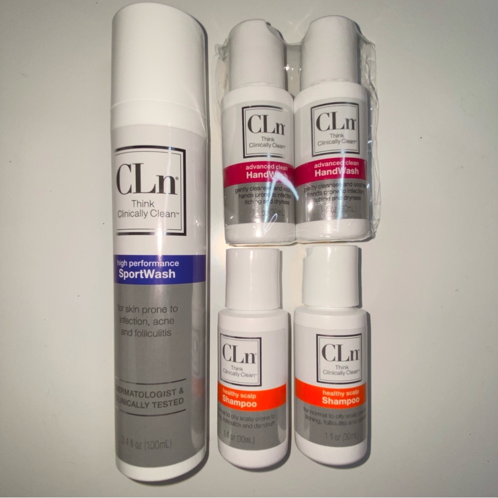 CLn SportWash, HandWash, and Shampoo